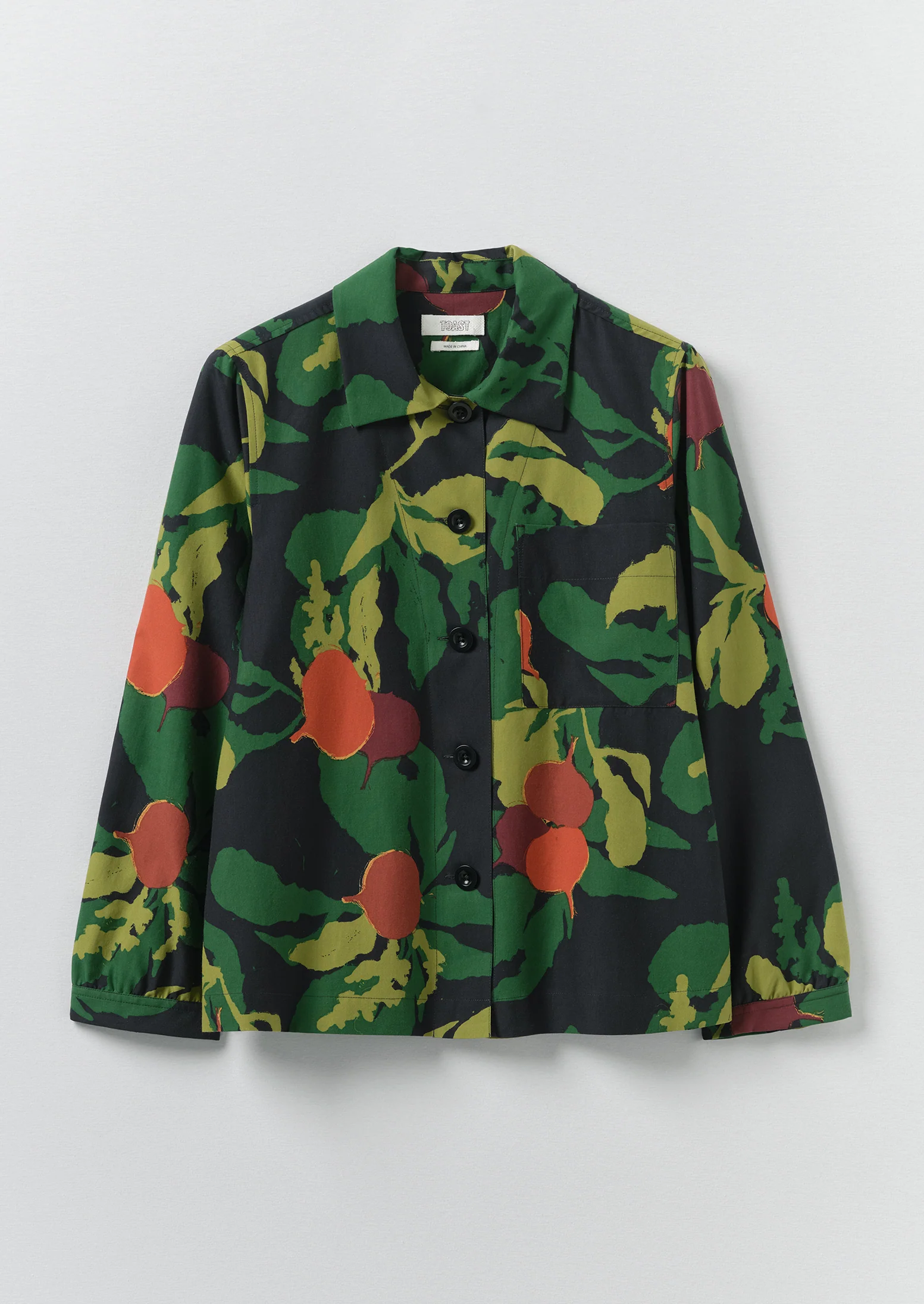 Baya Produce Print Shirt | Slate