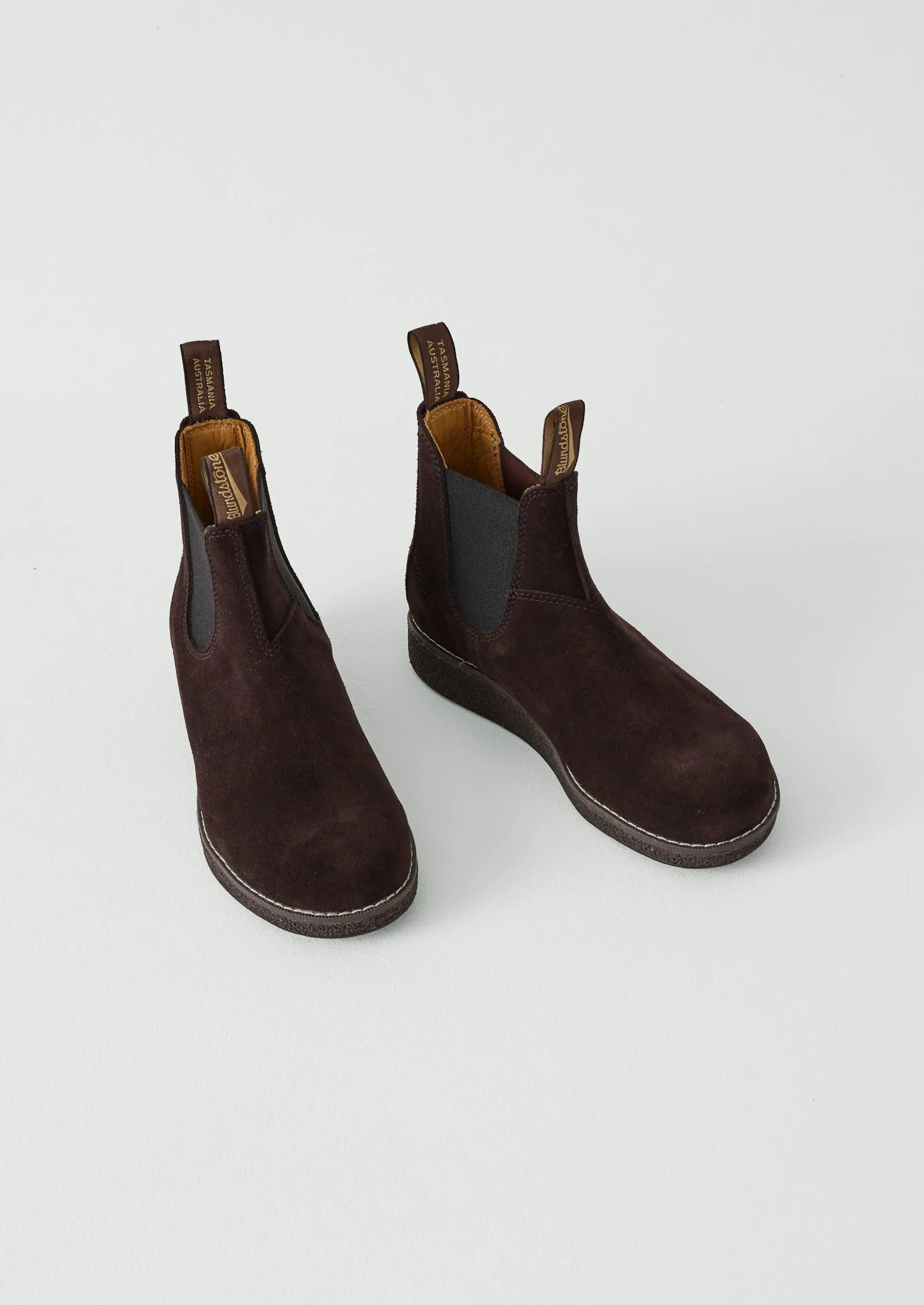 Blundstone Cork Suede Boots | Dark Brown