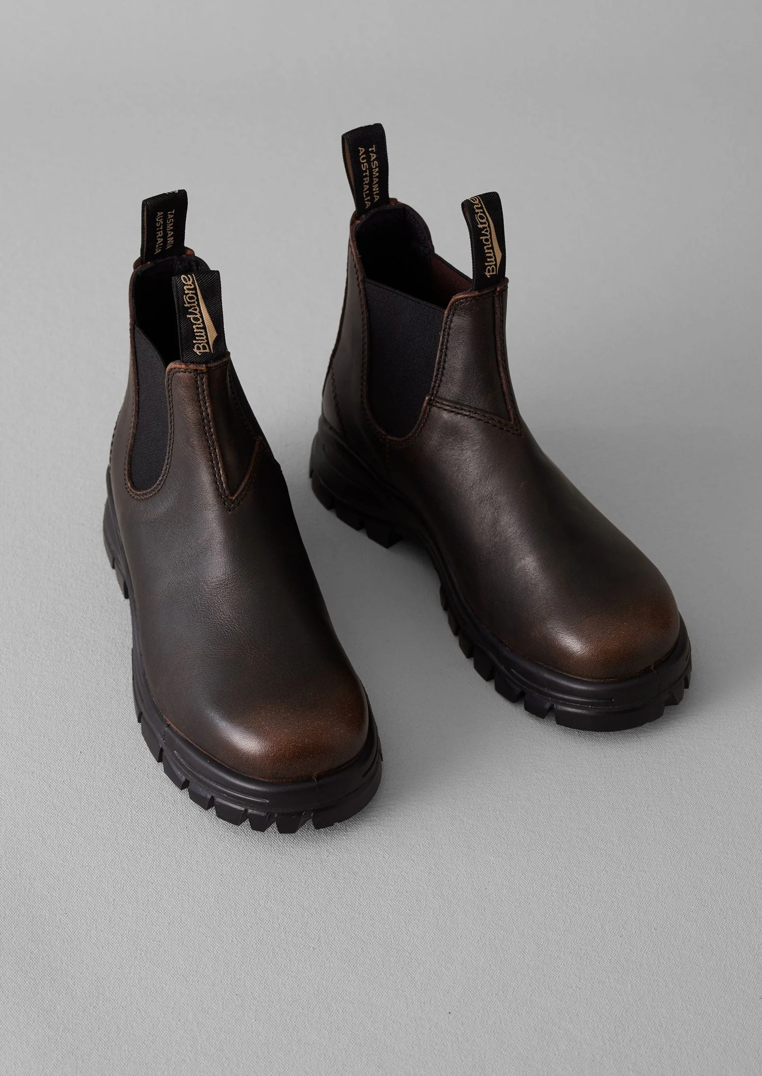 Blundstone Leather Lug Boots | Chocolate