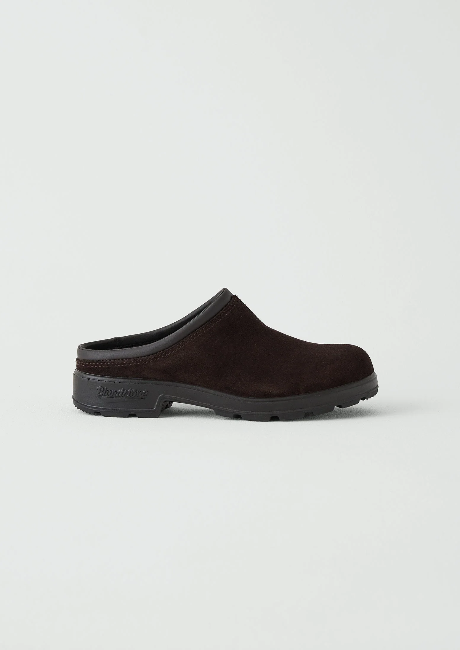 Blundstone Suede Clogs | Dark Brown - Image 2