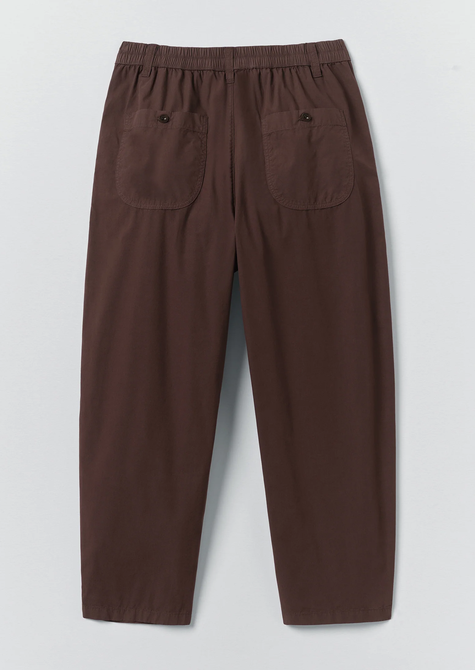Casper Cotton Poplin Trousers | Fig - Image 6