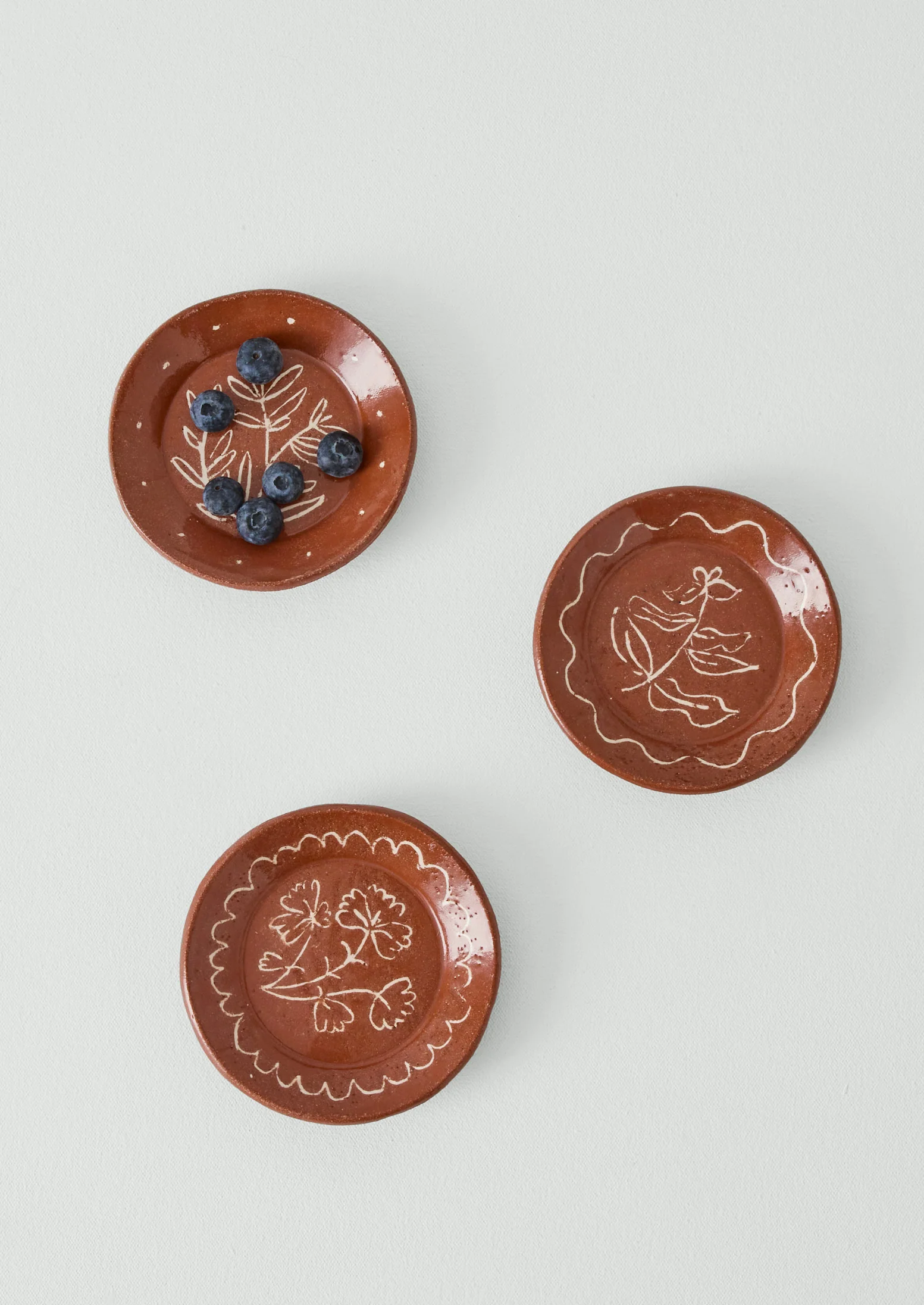 Celia Wood Rosemary Trinket Dish | Terracotta/Rosemary - Image 2