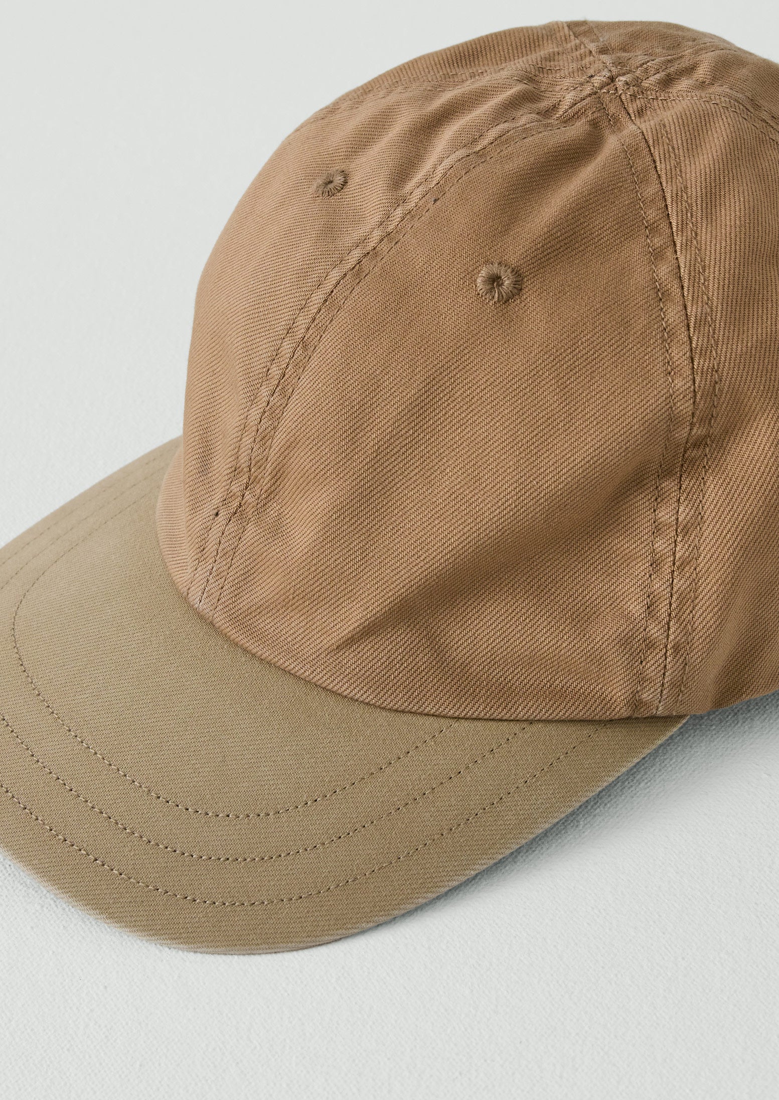 Decho Panel Contrast Canvas Hat | Sand - Image 2