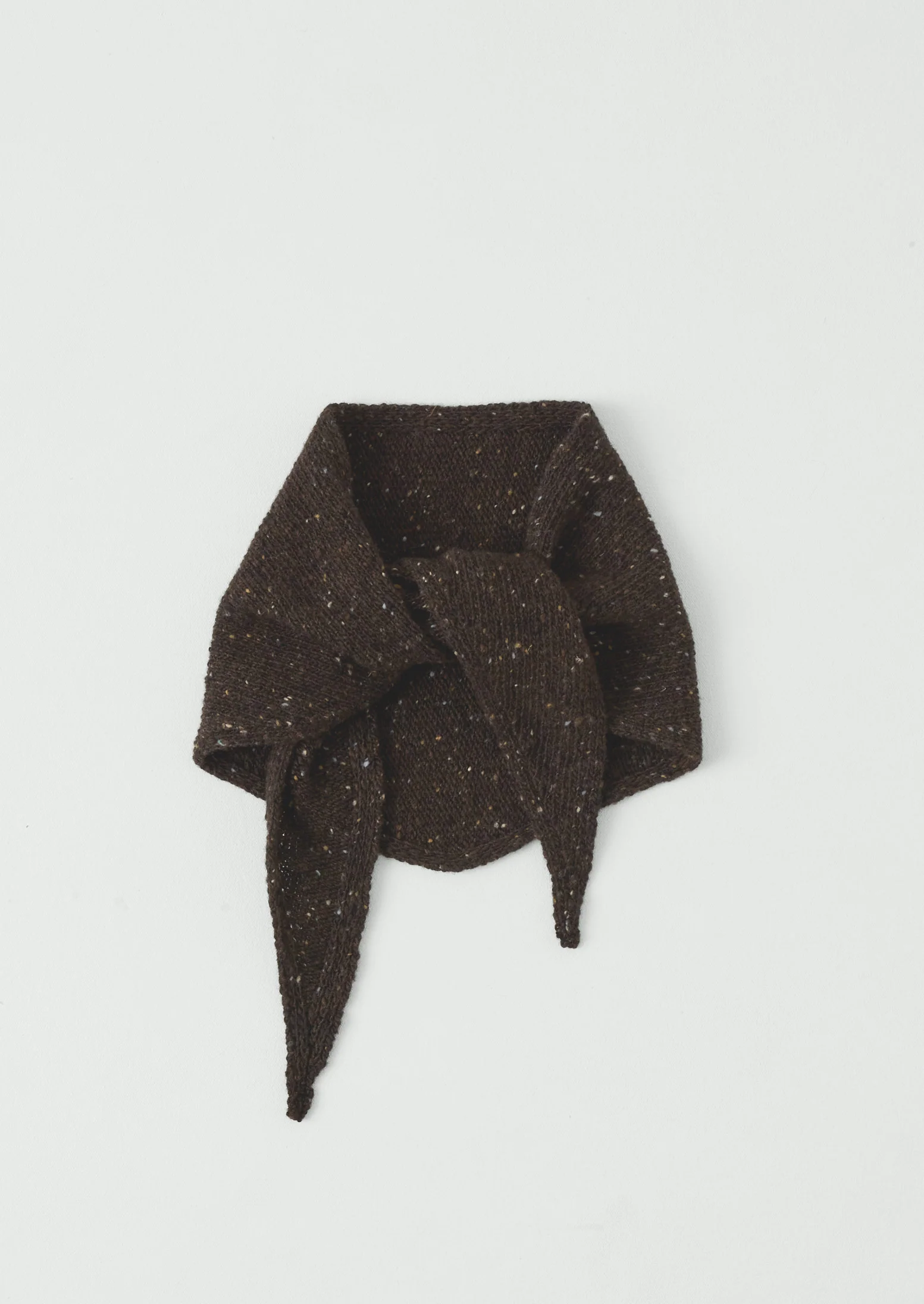 Donegal Merino Bandana | Coffee