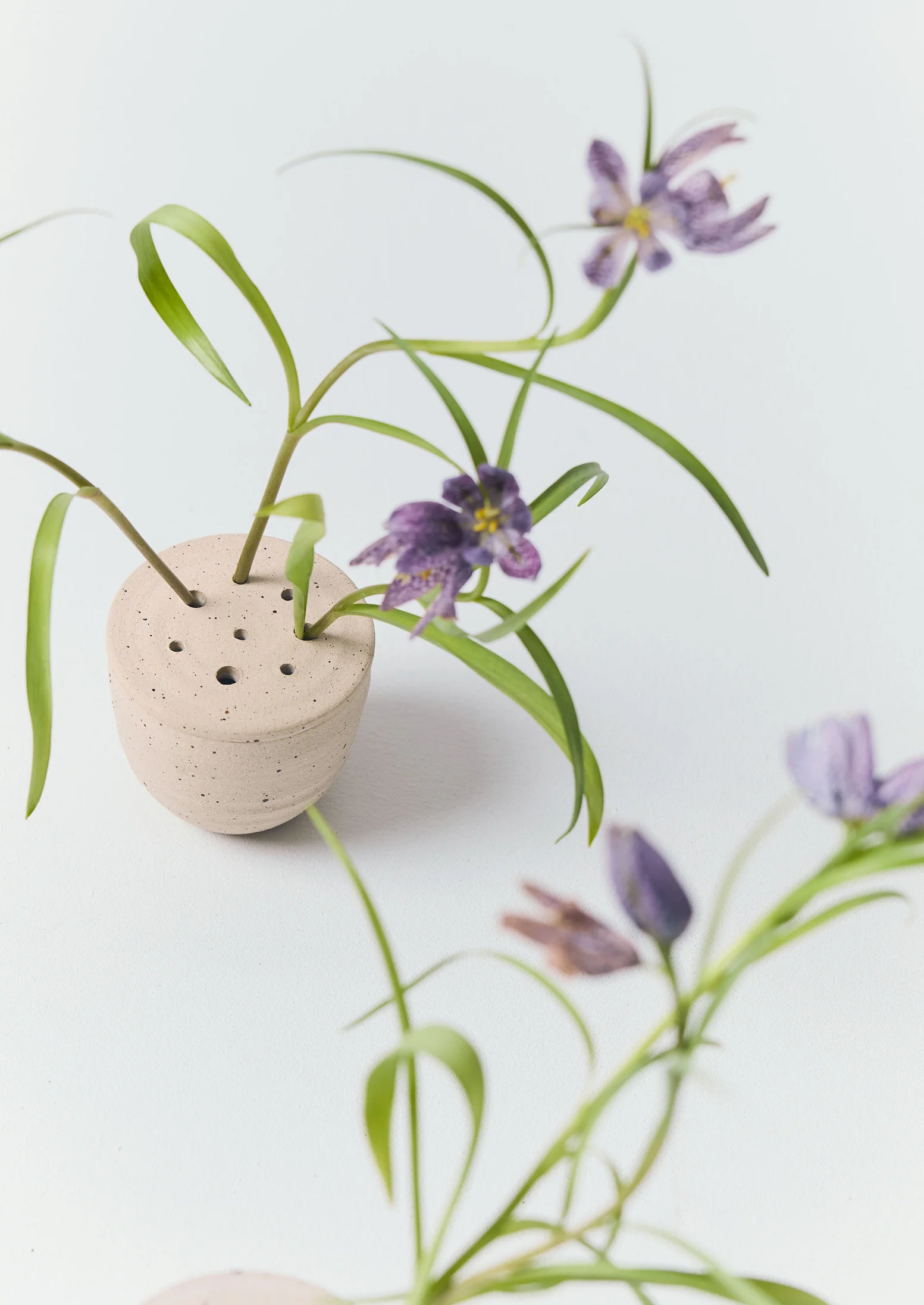 Eleanor Torbati Ceramic Flower Bowl | Cream - Image 2