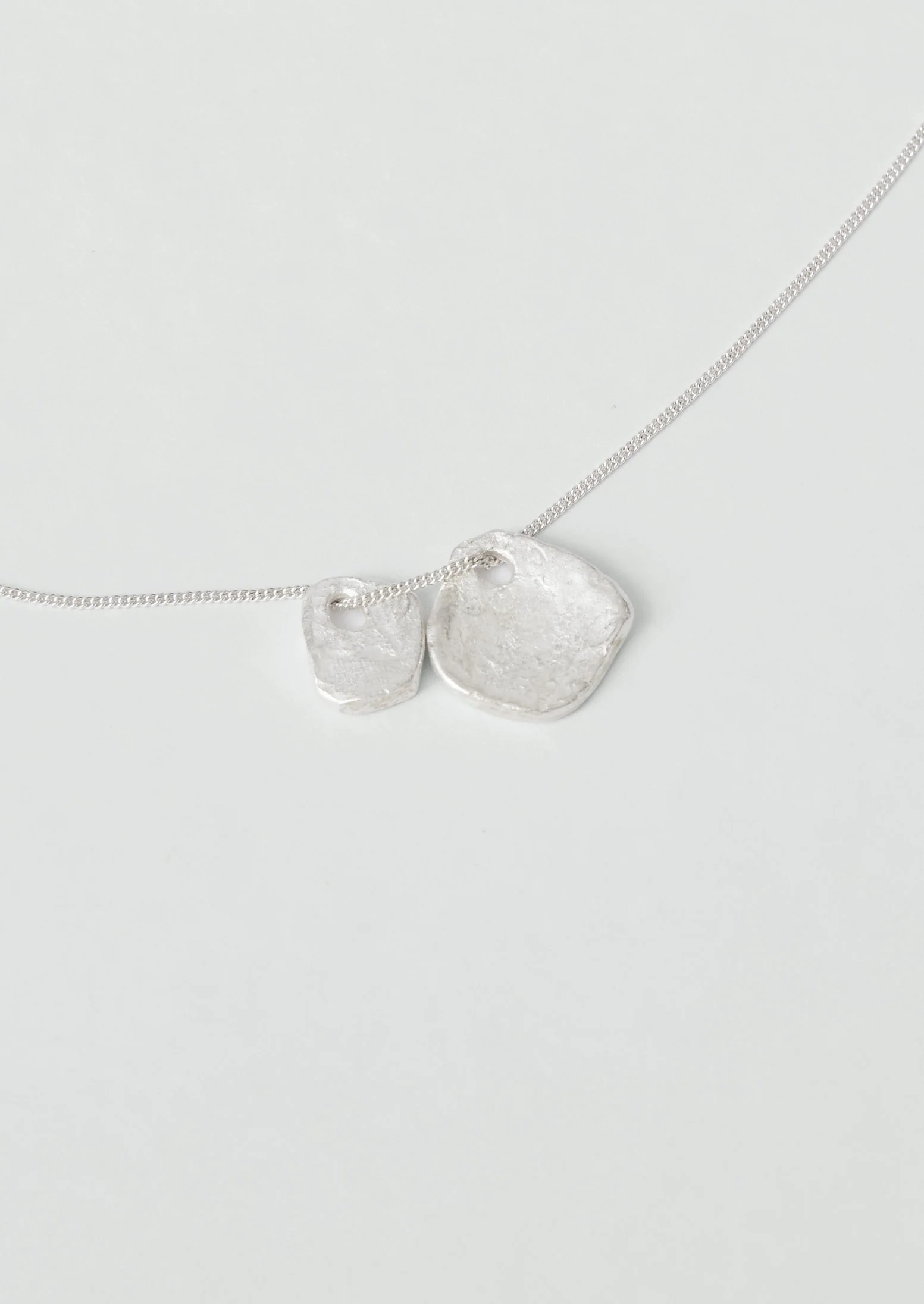 Emily Nixon Silver Quoit Necklace | Silver - Image 2