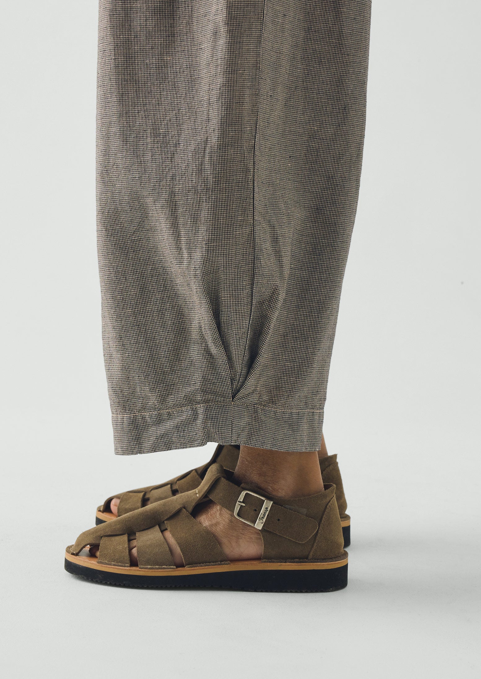 Fracap Fred Sandals | Oyster Grey - Image 2