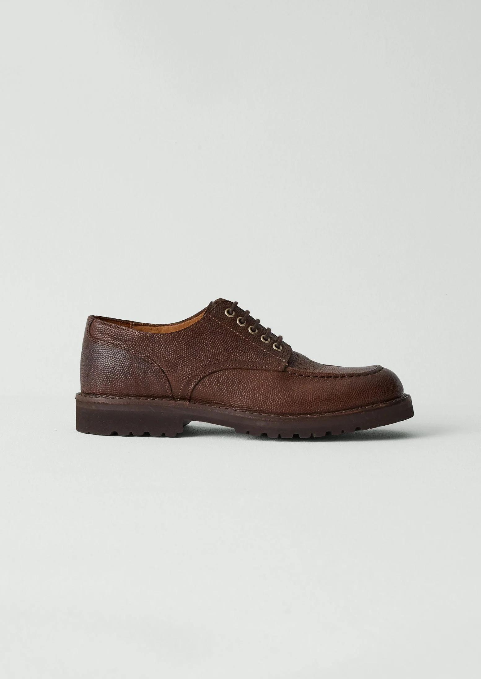 Fracap Postman Shoes | Dark Brown - Image 2
