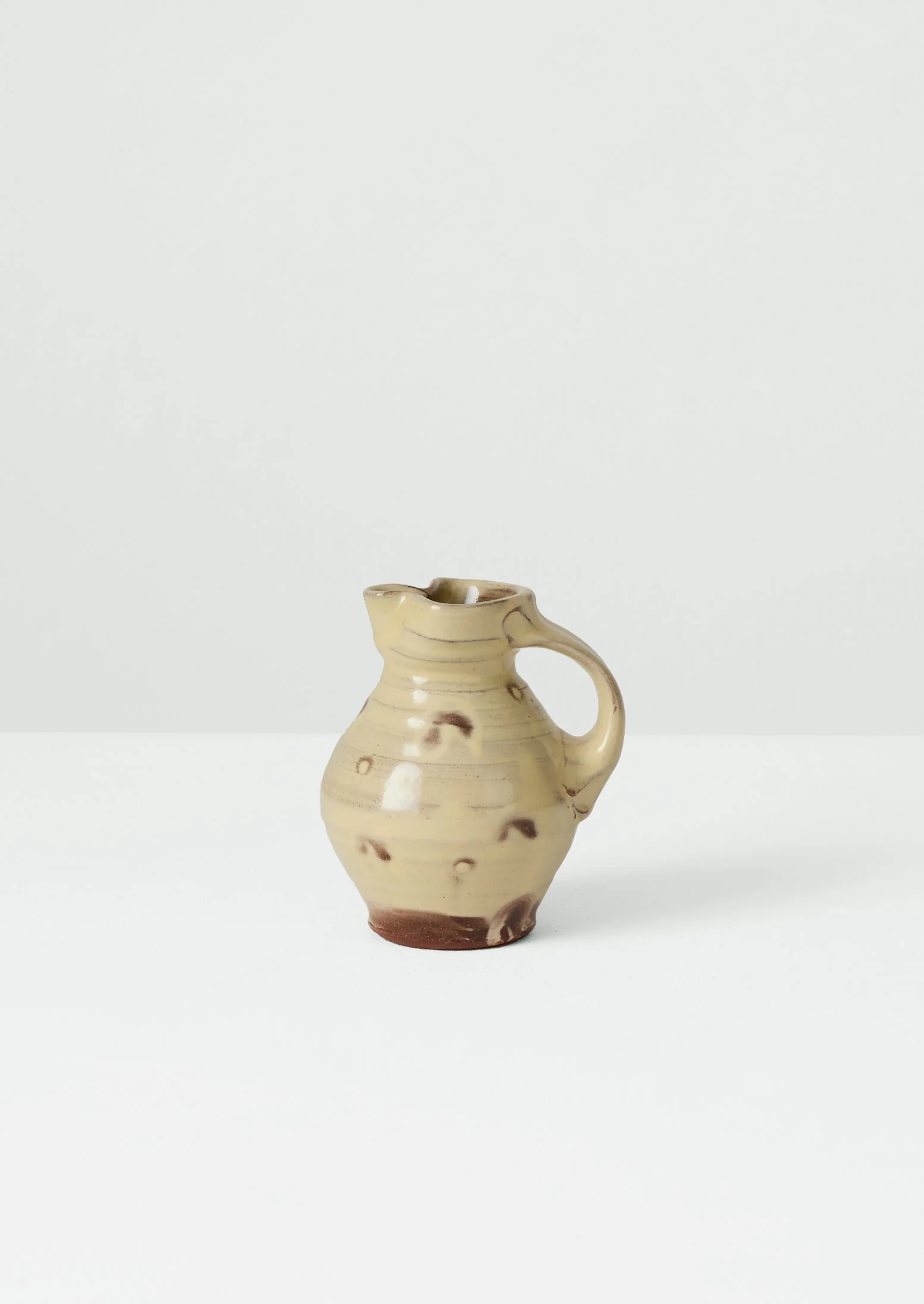 Frances Savage Milk Jug | Cream/Terracotta