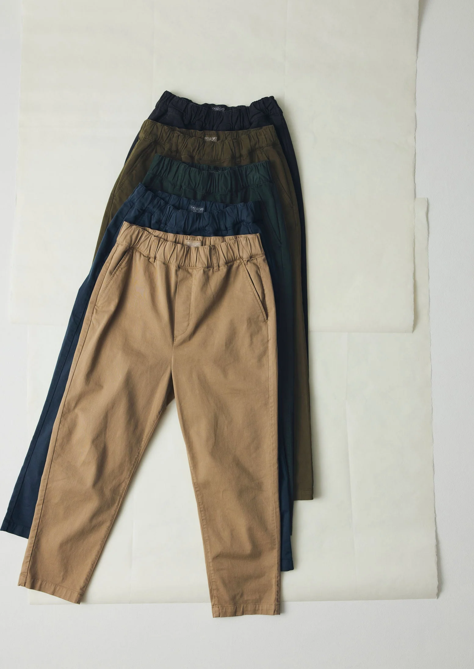 Gabi Cotton Pull On Trousers | Loden - Image 5