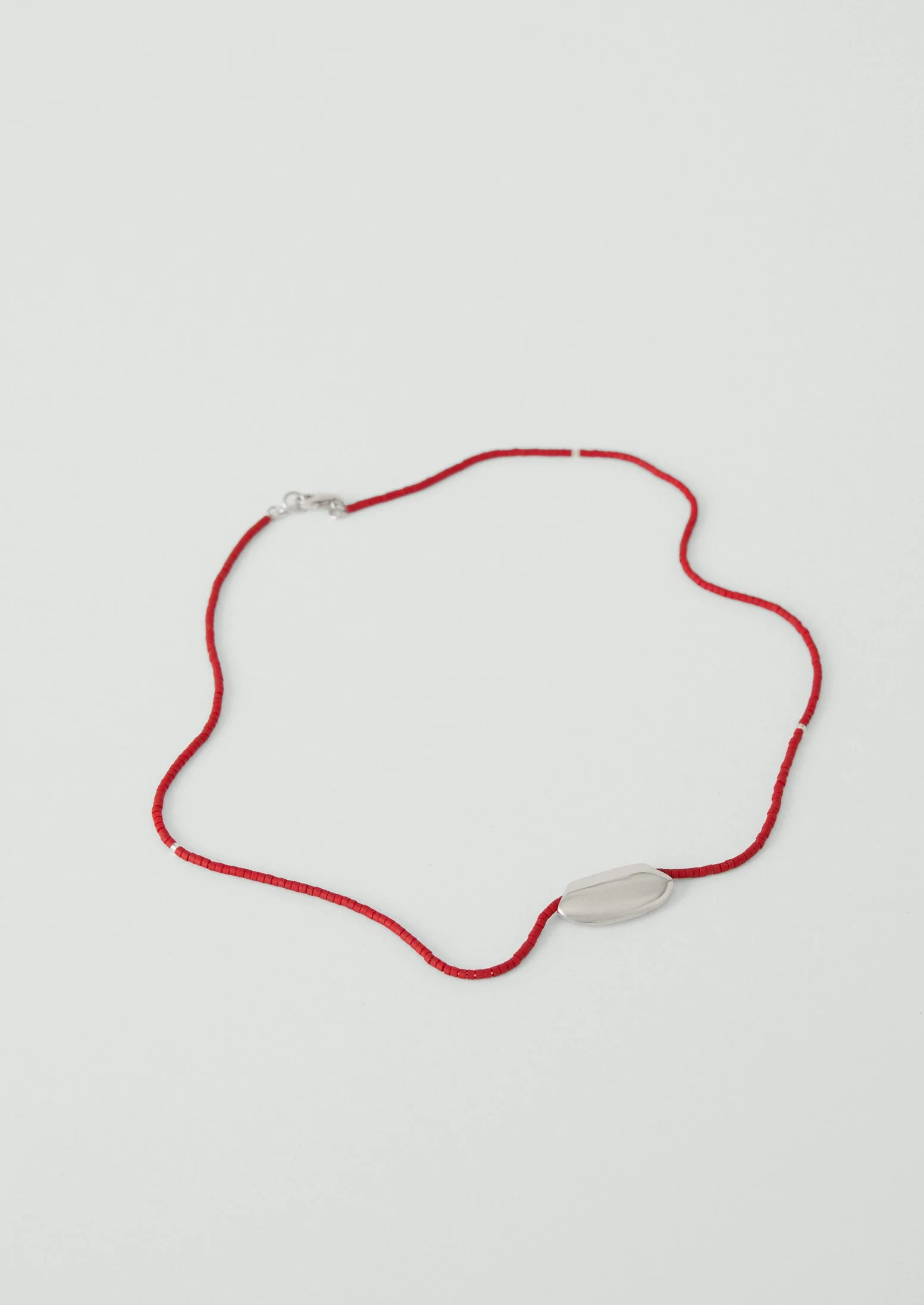 Helena Rohner Miyuki Oval Necklace | Tomato
