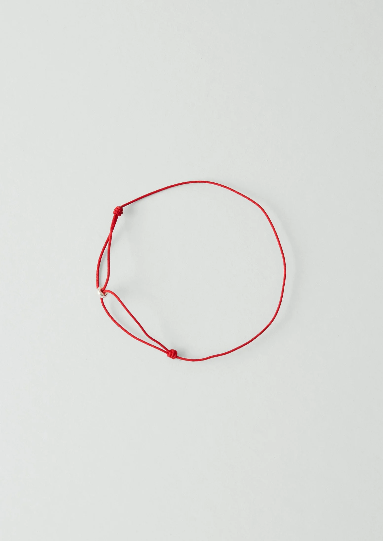 Helena Rohner Silver Bead Bracelet | Tomato/Silver