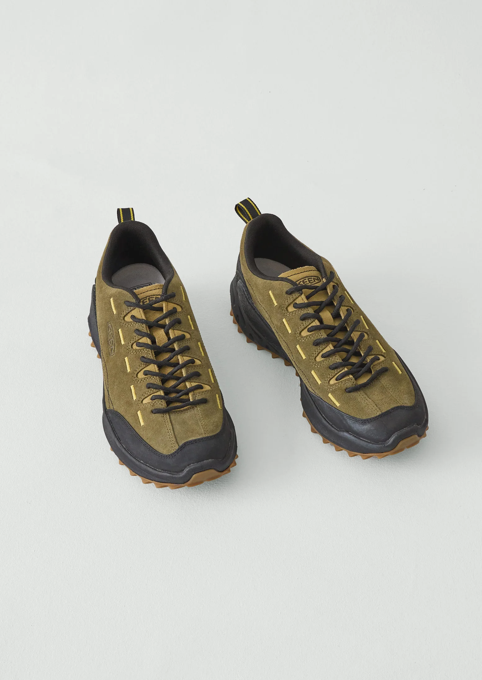 Keen Jasper Zionic Trainers | Dark Olive/Khaki