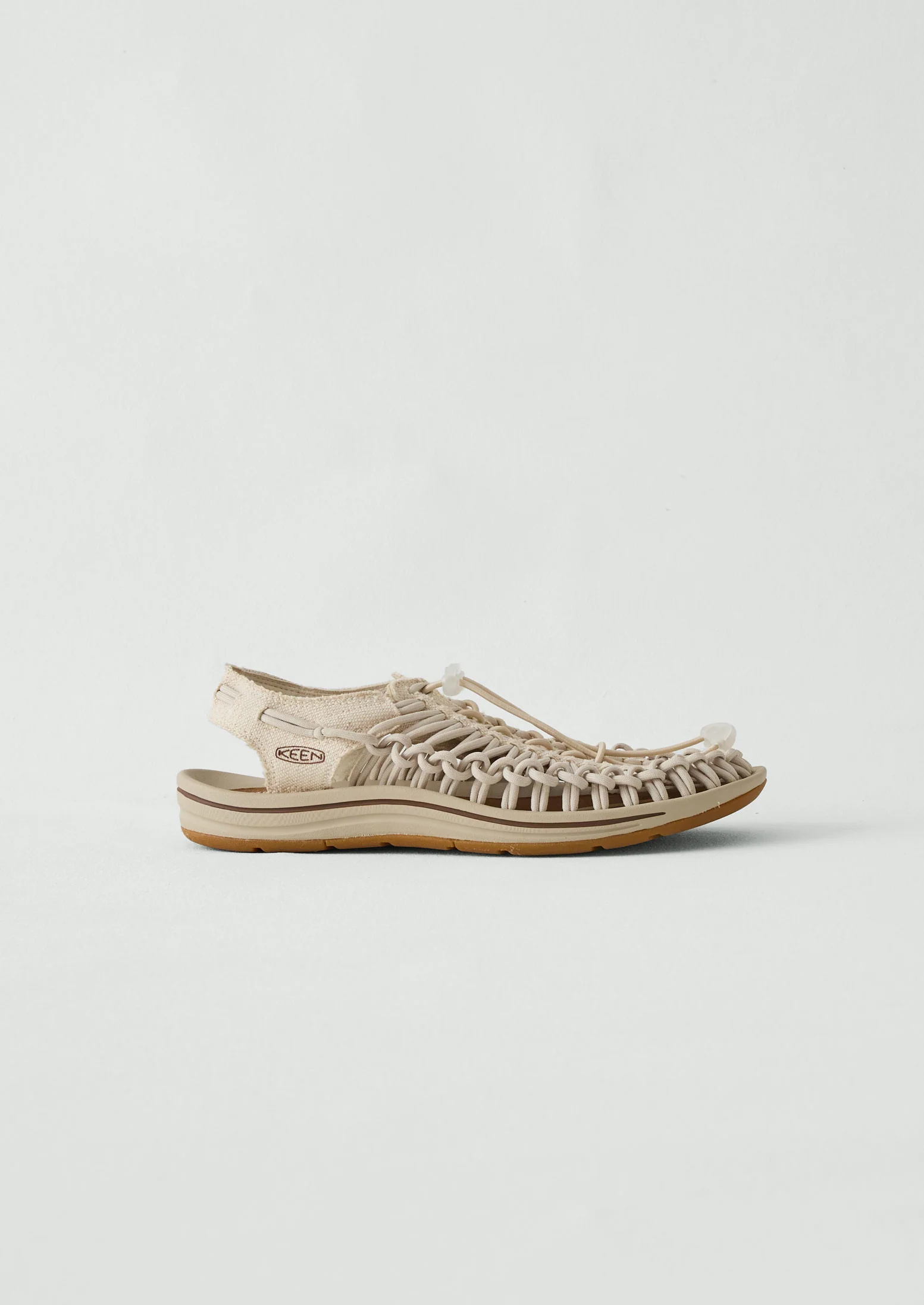 Keen Uneek Canvas Sandals | Natural/Birch - Image 3