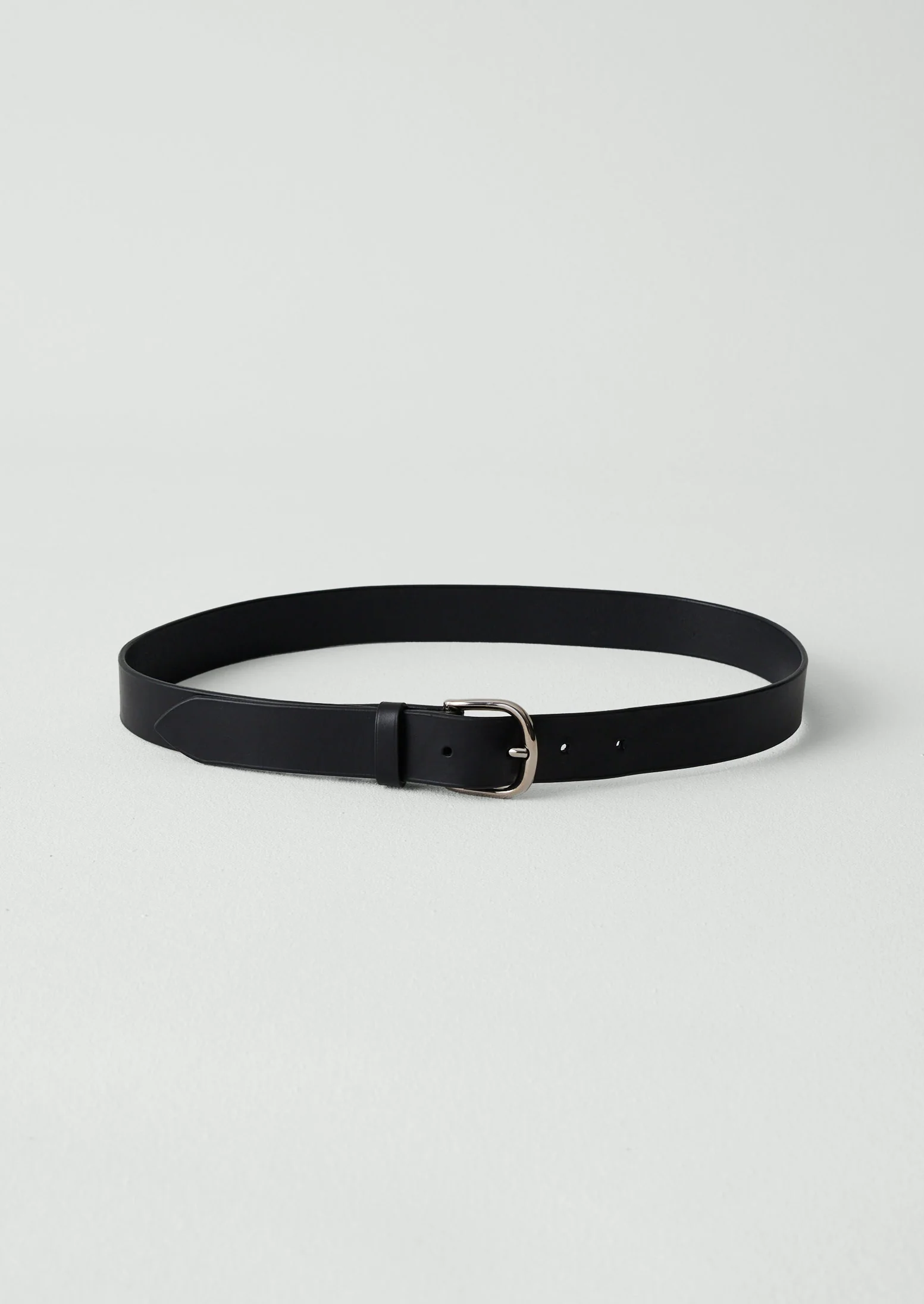 Laperruque Leather Buckle Belt | Black