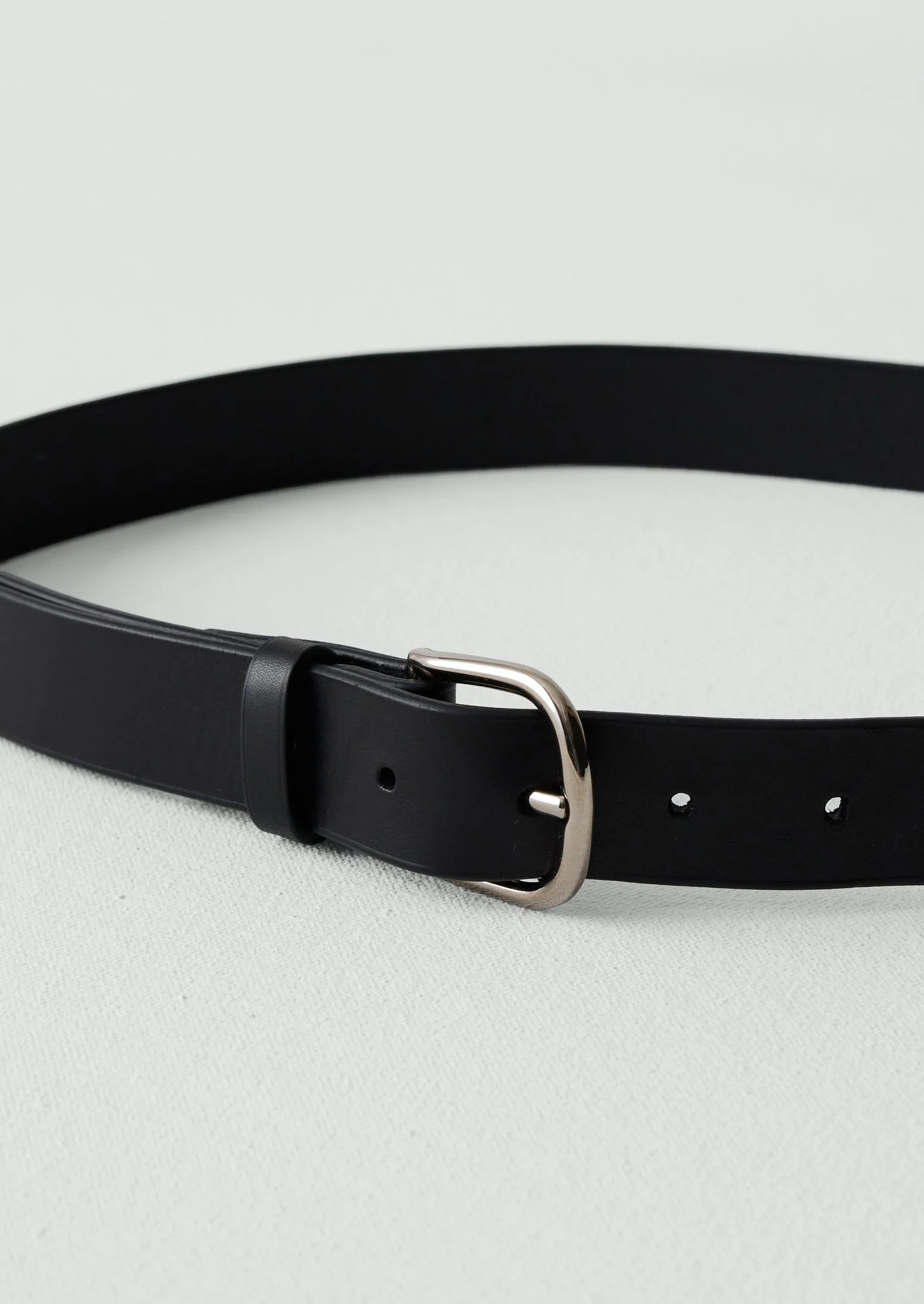 Laperruque Leather Buckle Belt | Black - Image 2