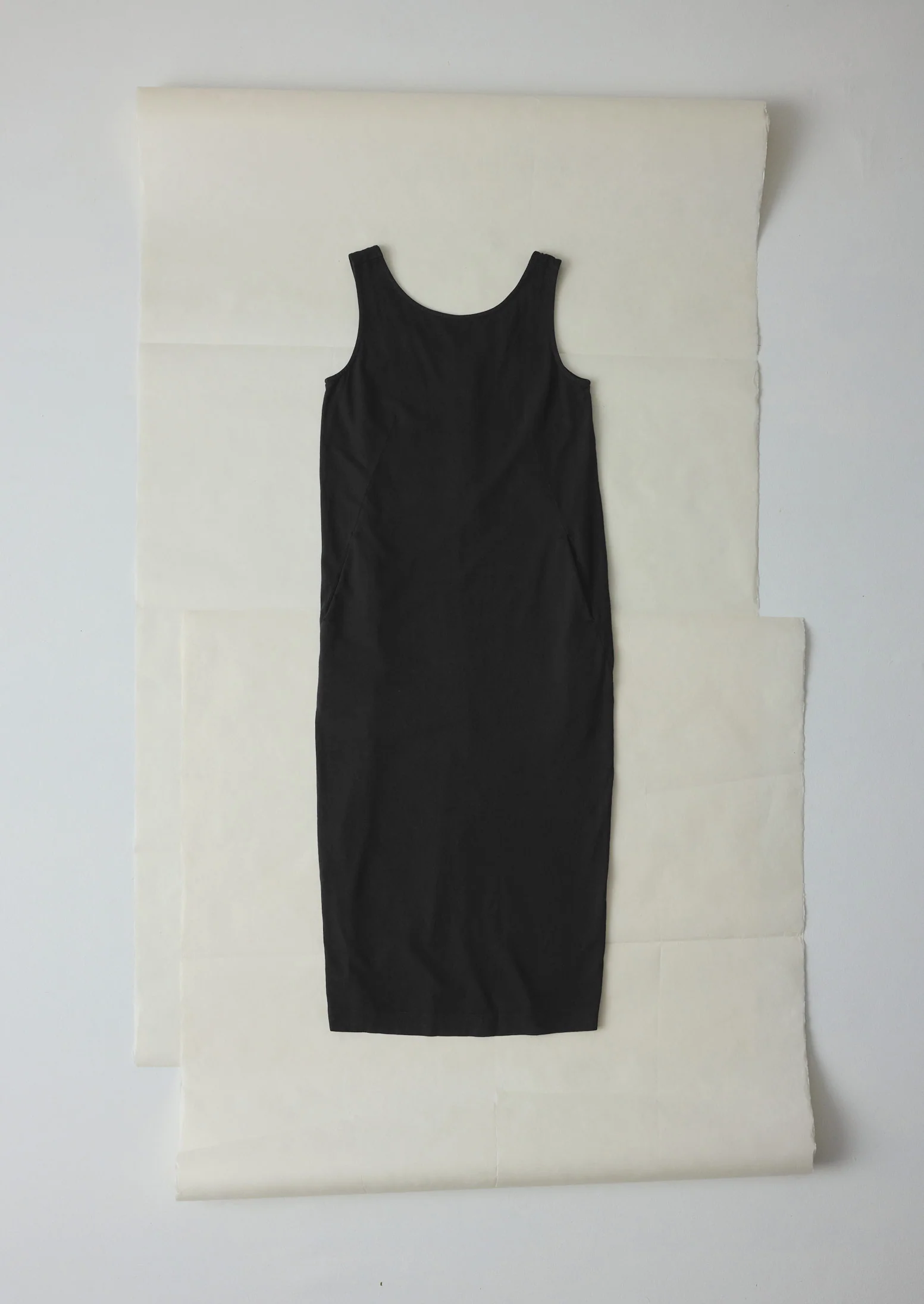 Lydia Jersey Shift Dress | Washed Black