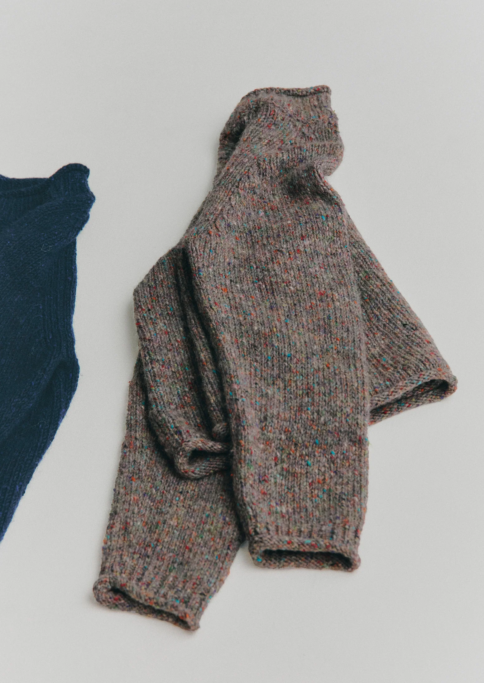 Orla Donegal Wool Sweater | Fossil - Image 7