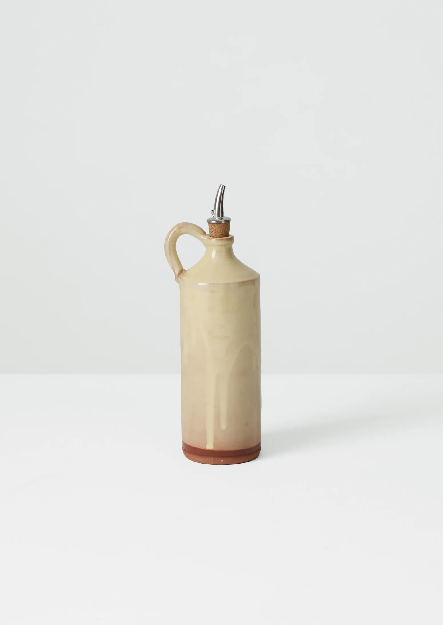 Poterie Barbotine Oil Pourer | Cream