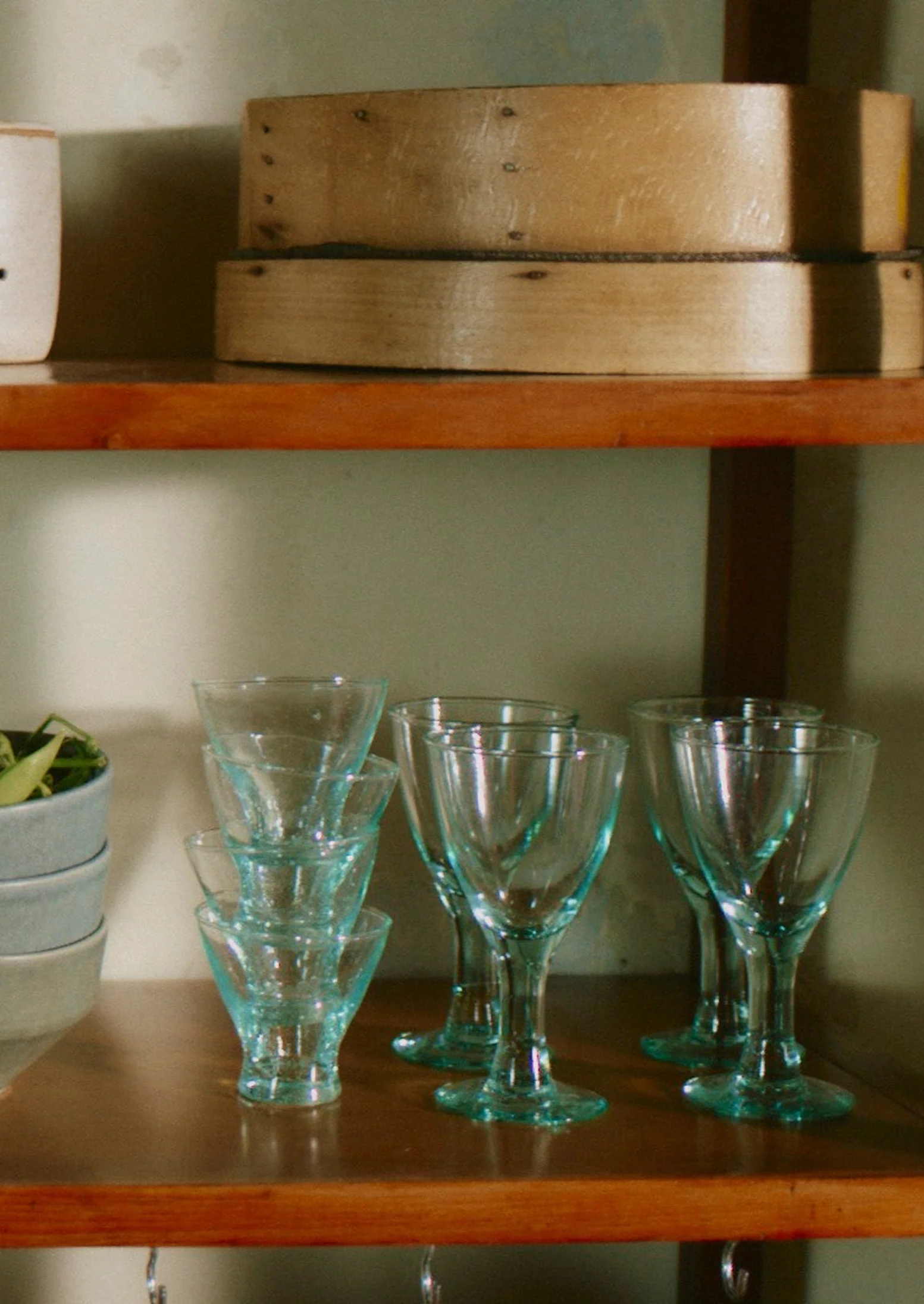 Recycled Bolivian Wine Glasses Set | Clear - Image 2