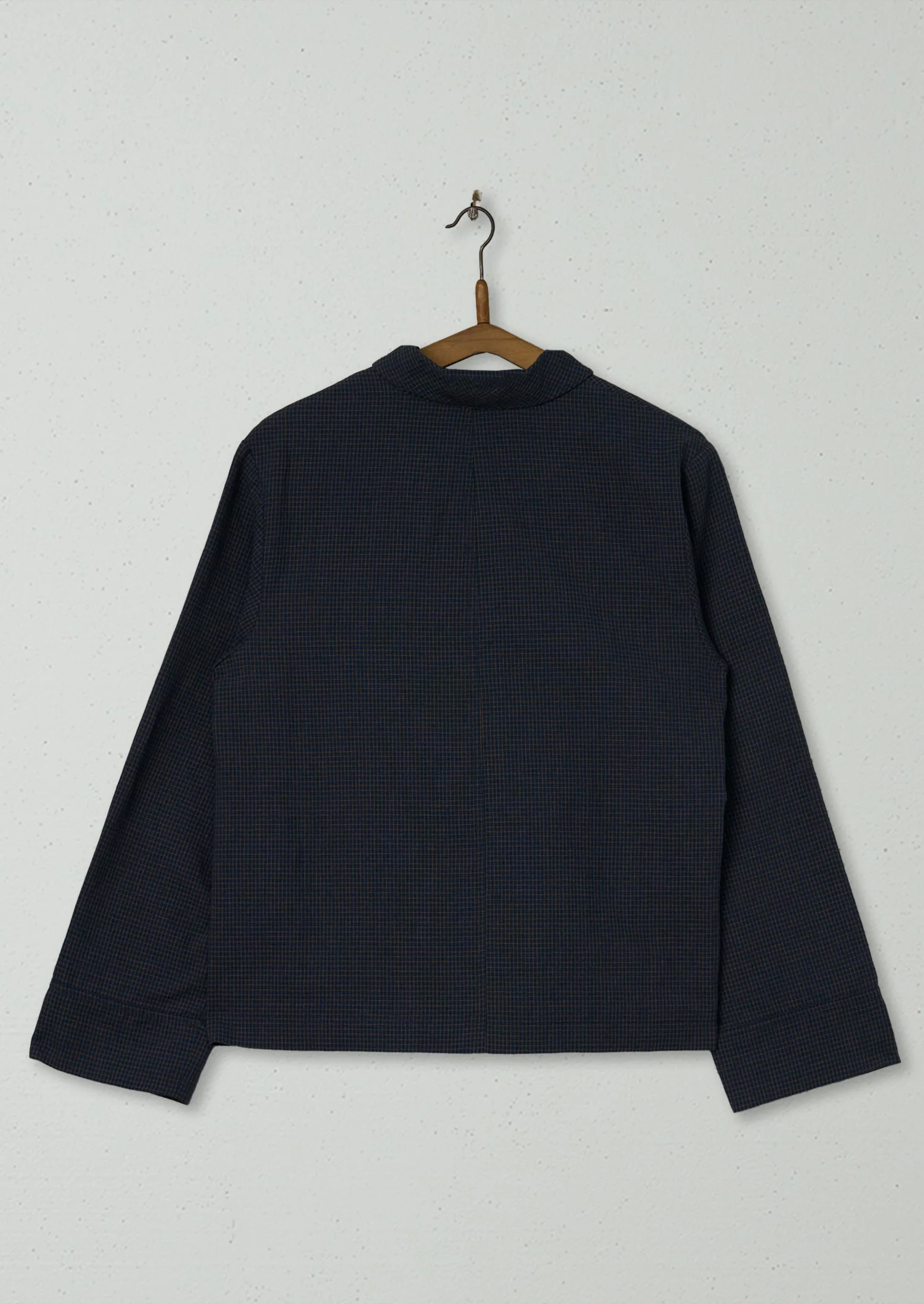 Reworn Grid Check Jacket Size 6 (236) | North Sea - Image 2