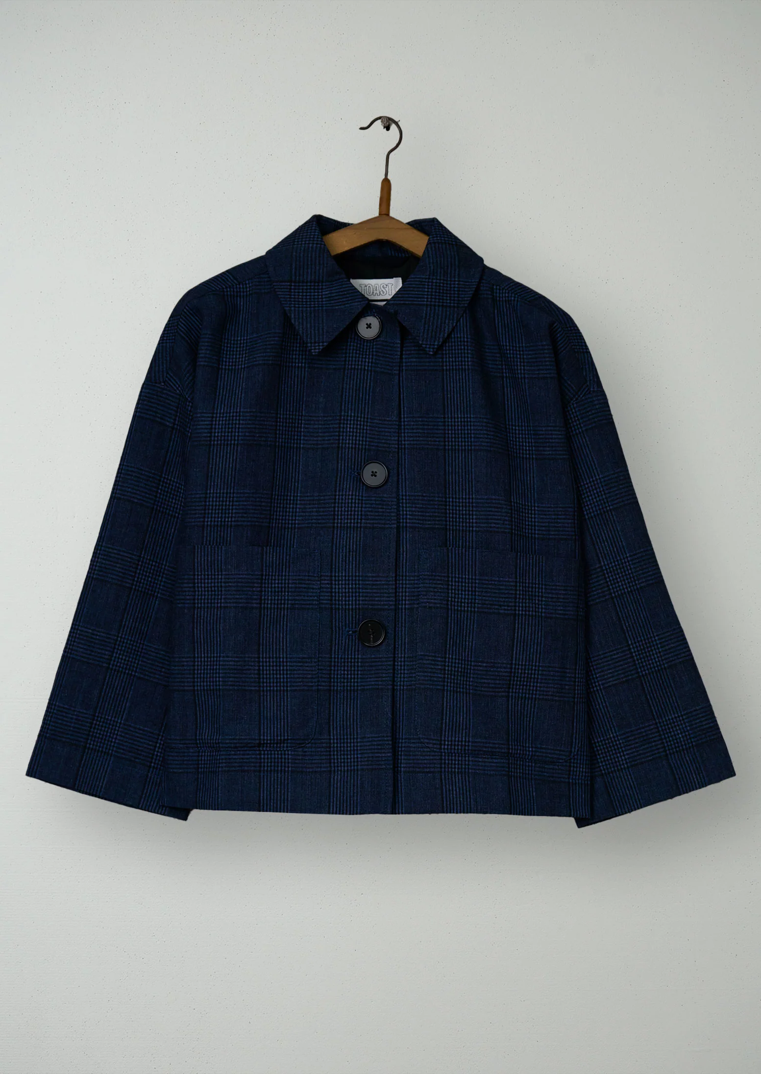 Reworn Prince of Wales Check Jacket Size 6 (237) | Multi