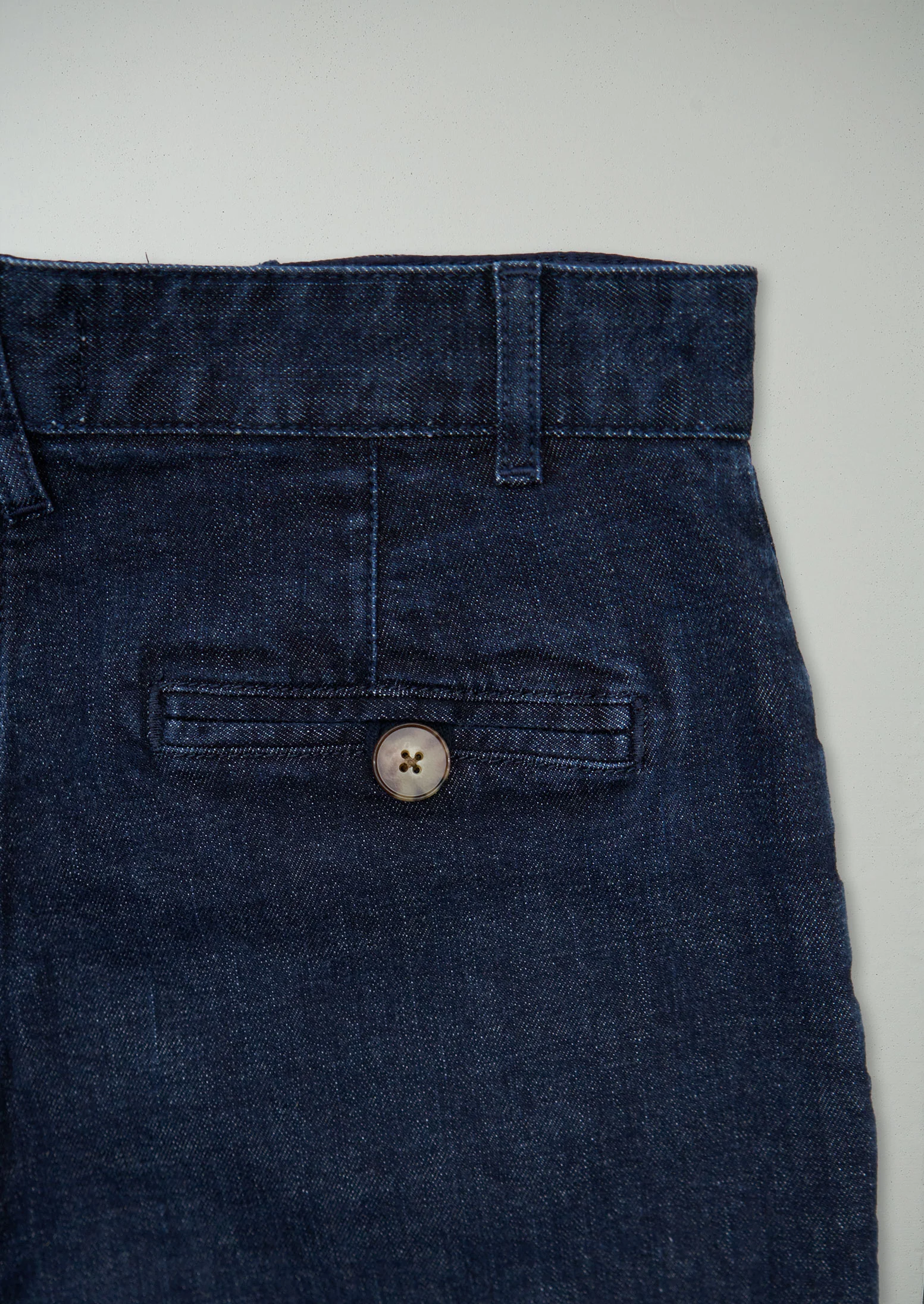 Reworn Pull On Trousers Size 8 (1157) | Moss Green - Image 2