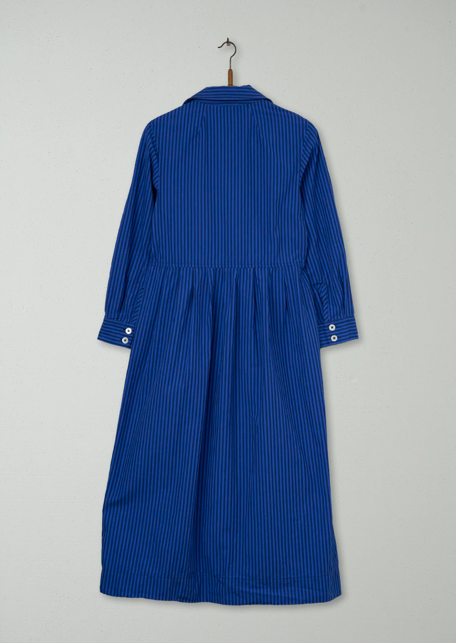 Reworn Stripe Poplin Dress Size XS (1742) | Multi - Image 2