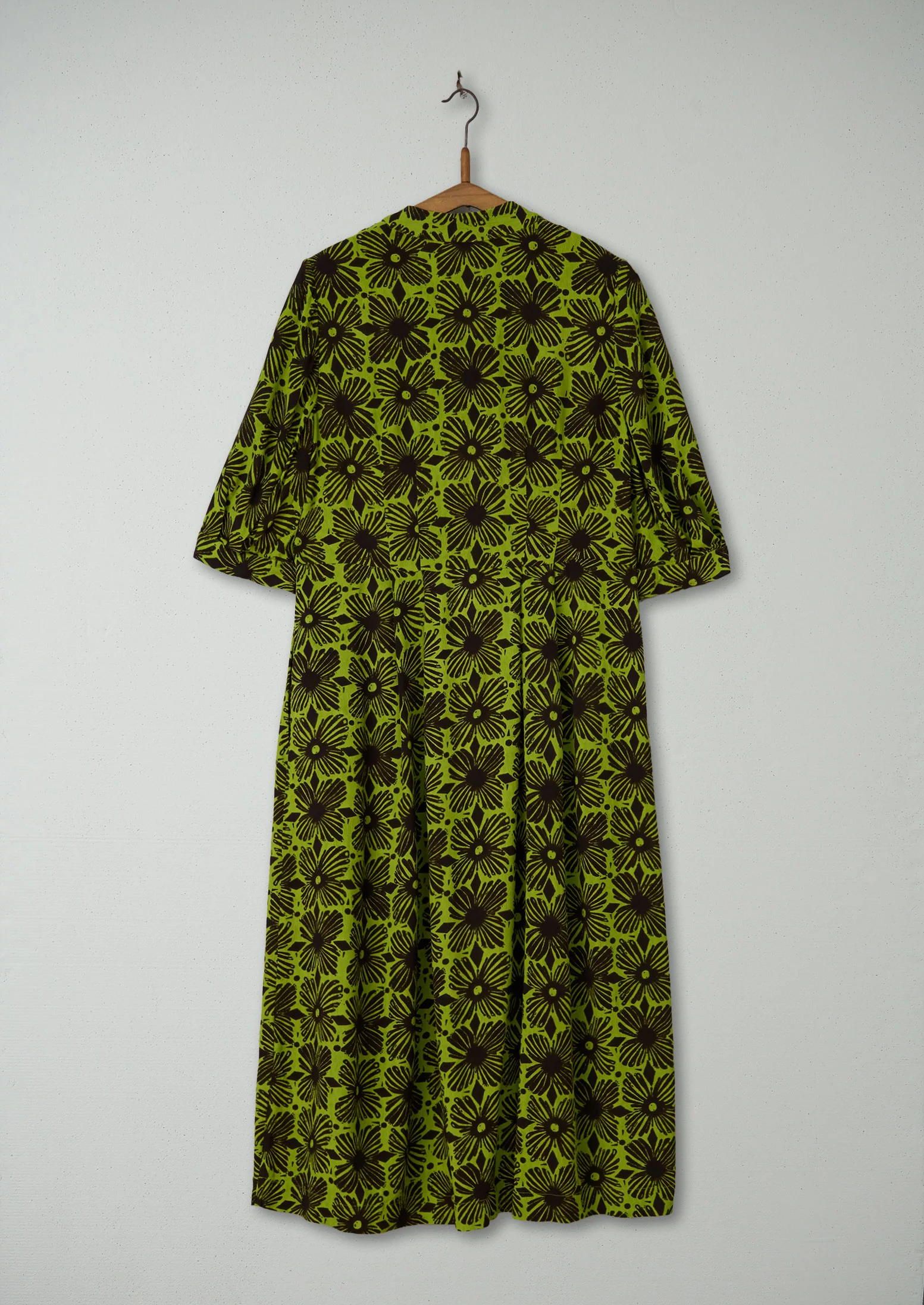 Reworn Tie Neck Print Dress Size 4 (1636) | Multi - Image 2