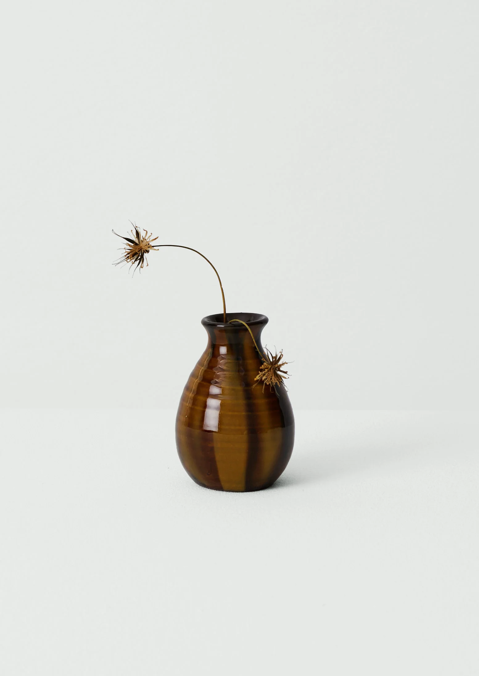 Rob Towler Slipware Bud Vase | Honey