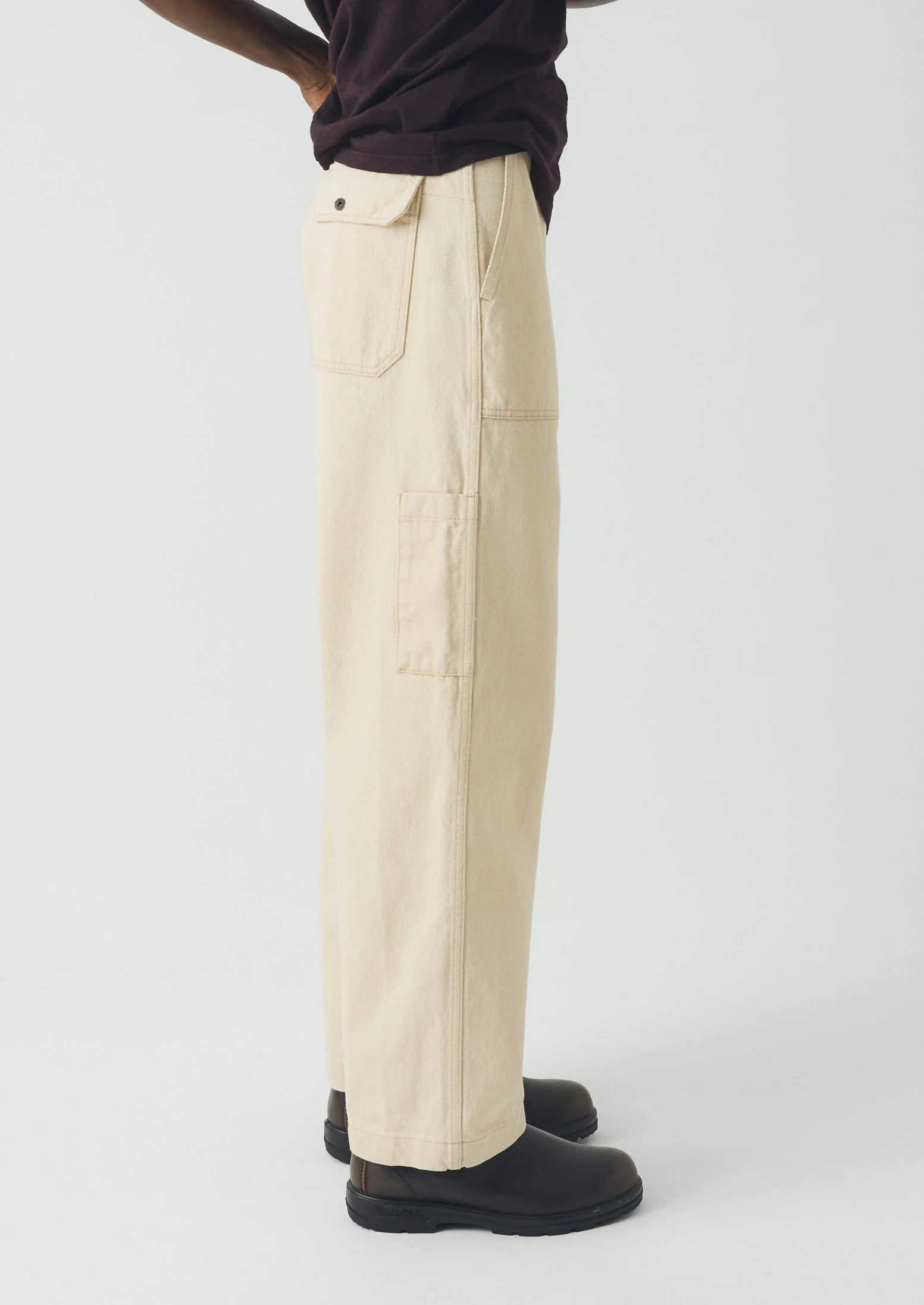 Rory Carpenter Ecru Denim Jeans | Ecru - Image 2