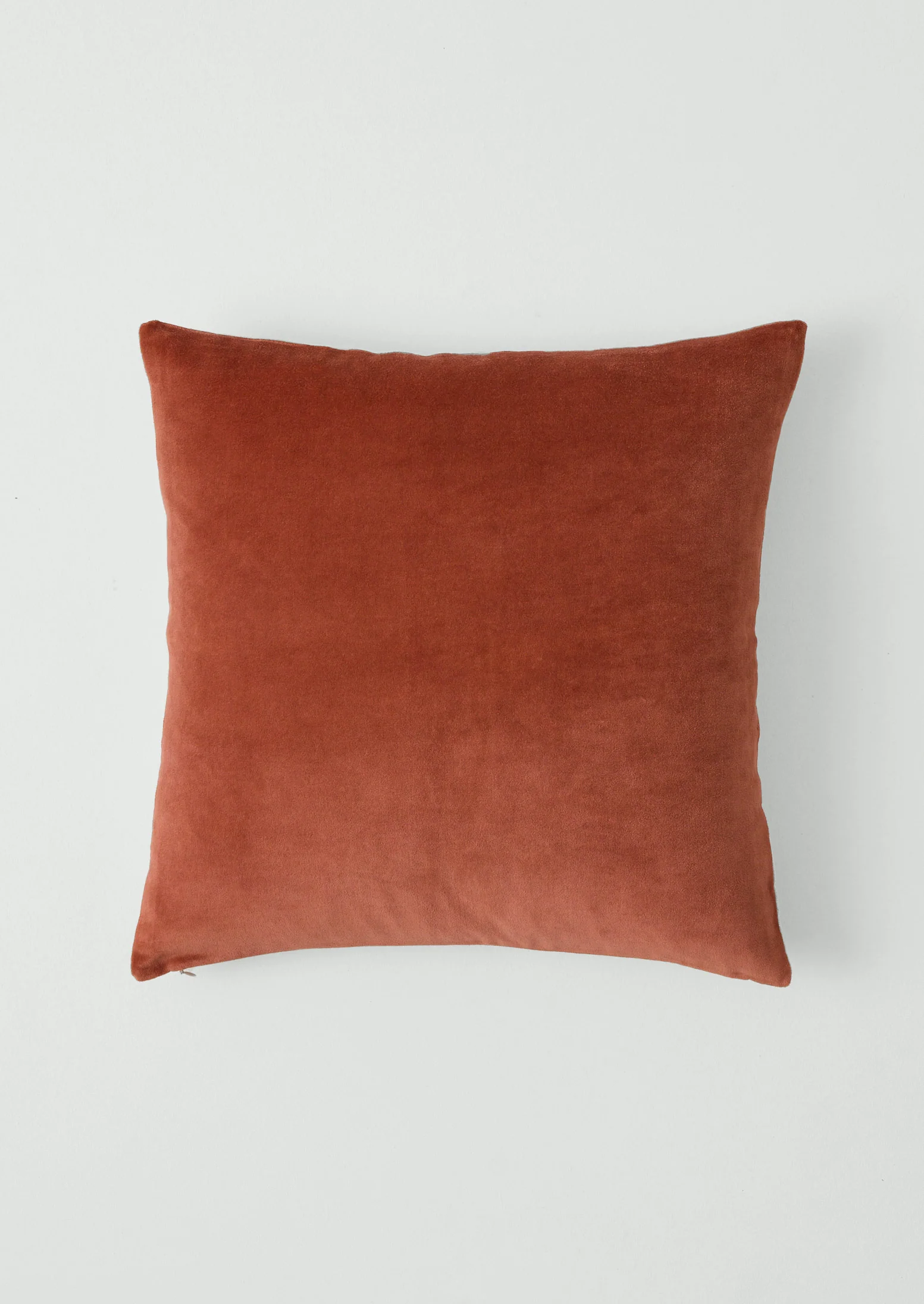Square Velvet Cushion Cover | Raspberry