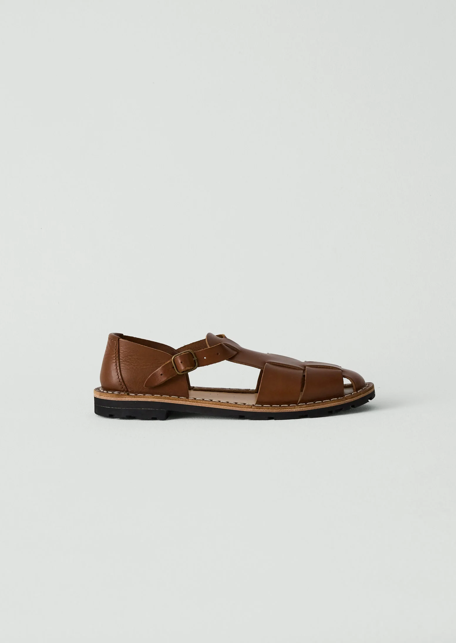Steve Mono Maypole Sandals | Chocolate - Image 2