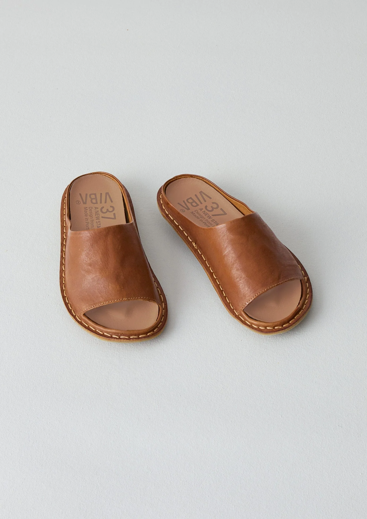 Vibae Open Toe Sandals | Tan