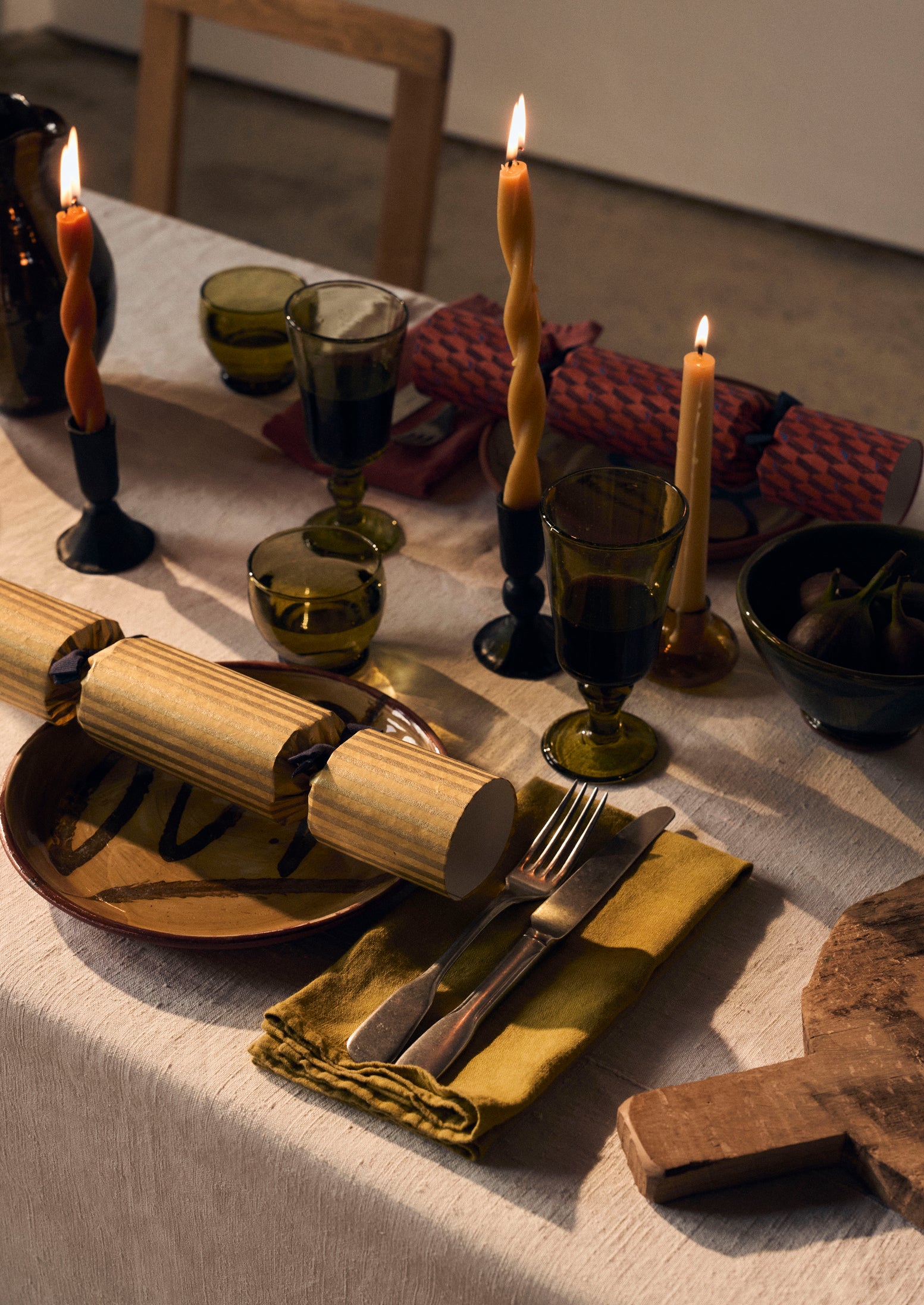 Washed Linen Napkin | Ochre - Image 3