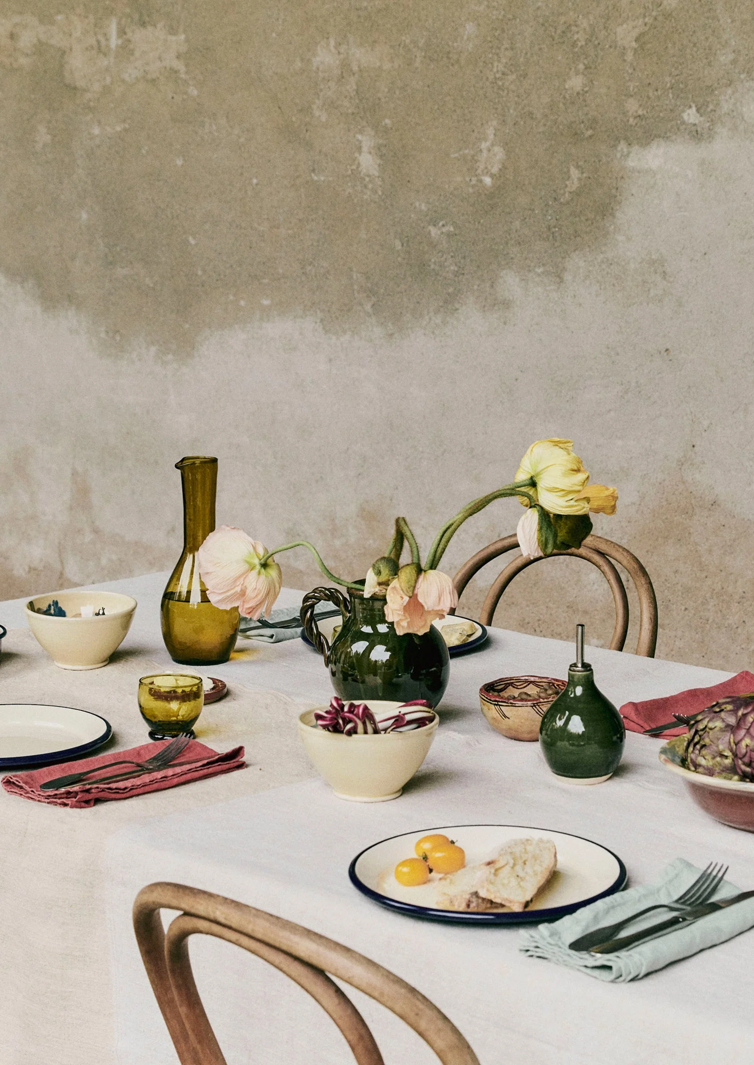 Washed Linen Napkin | Soft Mint - Image 3